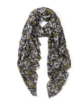Cally Floral in Grey Autumn/Winter Scarf